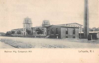 Rodman Mfg Company Mill Lafayette, RI