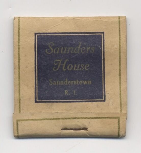 Saunders House in Saunderstown, RI