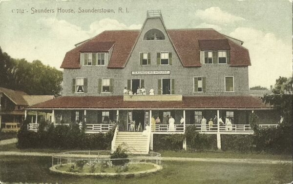Saunders House in Saunderstown, RI